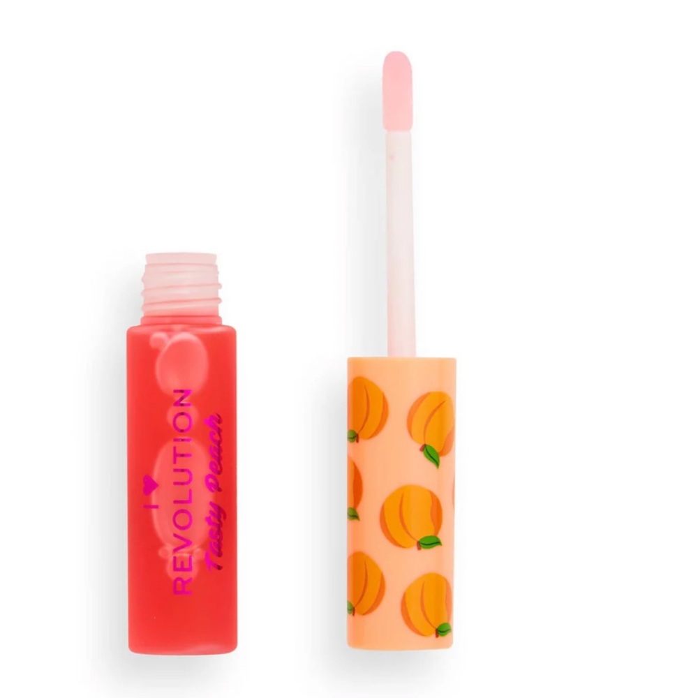 Revolution Juicy Peach Lip Gloss - Vibrant Coral